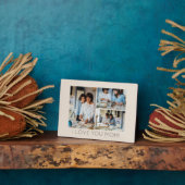 Stilvolle 3 Foto Collage Message to Mama Fotoplatte (Seite)