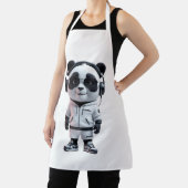 Stilvolle 3D Panda-Figur Schürze (InSitu)