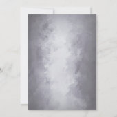 Stilvolle 50-jährige Einladung (Rückseite)