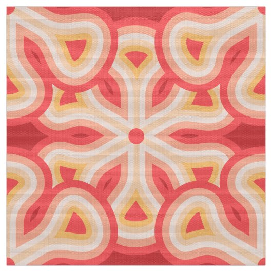 Stilvolle 60er-70er-Stoffe Stoff (Muster)