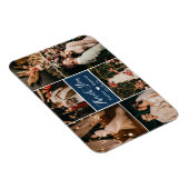 Stilvolle 6 Foto Collage Wedding Danke Magnet (Rechte Seite)