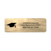 Stilvolle Abschluss-Rücksendeadresse (Vorne)