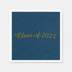 Stilvolle Abschlussklasse 202X Serviette
