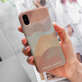 Stilvolle Abstrakte Aquarellfarben, farbenfrohe Mo Case-Mate iPhone Hülle