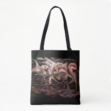 Stilvolle Abstrakte Graffiti Tote Bag