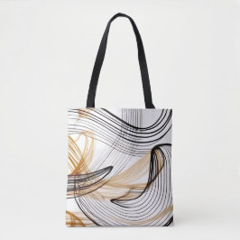 Stilvolle abstrakte Herbstsaisonart Tasche