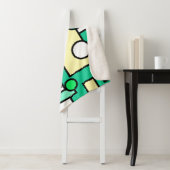 Stilvolle Abstrakte Kunstgeometrien Sherpadecke (Beispiel)
