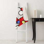 Stilvolle Abstrakte Kunstgeometrien Sherpadecke (Beispiel)