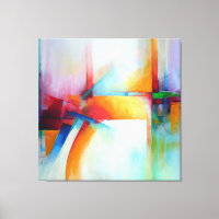 Stilvolle Abstrakte Malerei Acryl Modernes Art Dec