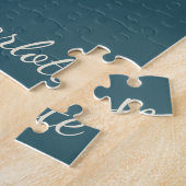 Stilvolle Abstrakte Marmorkunst im Aquamarinen Per Puzzle (Seite)