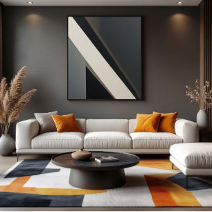 Stilvolle abstrakte moderne Dekor-Leinwandkunst Leinwanddruck