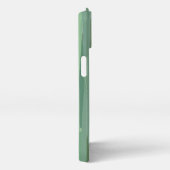 Stilvolle Abstrakte Wassermelone Rosa und Grün iPhone Hülle (Rechte Seite)