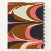 Stilvolle Abstrakte zeitgenössische Elegant Person Notizblock (Rückseite)