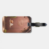 "Stilvolle Akrylic-Gepäckanhänger: Elegant reisen Gepäckanhänger (Rückseite horizontal)