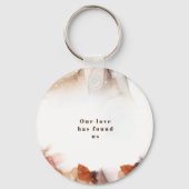 Stilvolle Alkohol Orange Tinte Danke für Ihre Hoch Schlüsselanhänger (Rückseite)