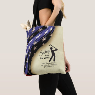 Stilvolle amerikanische Flagge Golf  Tasche