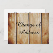 Stilvolle Änderung der Adresse Announcement Post a Ankündigungspostkarte (Vorne/Hinten)