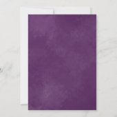 Stilvolle Änderung des Datums Hochzeit Neuer Plan Einladung (Rückseite)