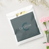 Stilvolle anpassbare Monogramm-Vorlage Geschenktütchen (Versiegelt)