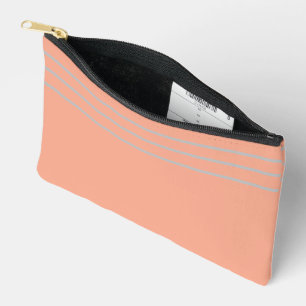 Stilvolle Apricot Spark Accessoire Pouch Zubehörtasche