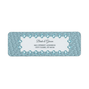 Stilvolle Aquamarine Dekorationsadresse
