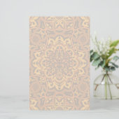 Stilvolle arabische Ornamente Briefpapier (Stehend Vorderseite)