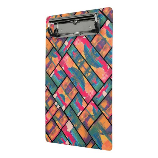 Stilvolle Art Paint Mini Klemmbrett (Gewinkelt2)