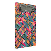 Stilvolle Art Paint Mini Klemmbrett (Schrägansicht)