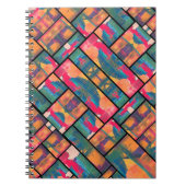 Stilvolle Art Paint Notizblock (Vorderseite)