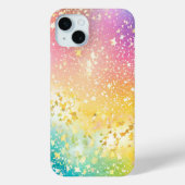 Stilvolle ästhetische Rainbow Chic Case-Mate iPhone Hülle (Rückseite)