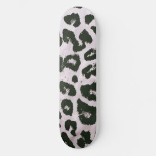 Stilvolle ästhetische Schwarz-weiße Tierdrucke Skateboard