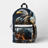 Stilvolle Aufbewahrung: Entdecken Sie unsere Tasch Bedruckter Rucksack (Vorderseite)