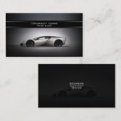 Stilvolle AutomobilVisitenkarte Visitenkarte (Vorne/Hinten)