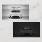 Stilvolle AutomobilVisitenkarte Visitenkarte (Vorne/Hinten)