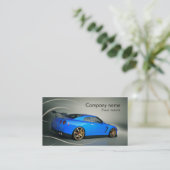 Stilvolle AutomobilVisitenkarte Visitenkarte (Stehend Vorderseite)
