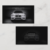 Stilvolle AutomobilVisitenkarte Visitenkarte (Vorne/Hinten)