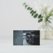 Stilvolle AutomobilVisitenkarte Visitenkarte (Stehend Vorderseite)