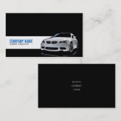 Stilvolle AutomobilVisitenkarte Visitenkarte (Vorne/Hinten)