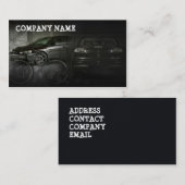 Stilvolle AutomobilVisitenkarte Visitenkarte (Vorne/Hinten)