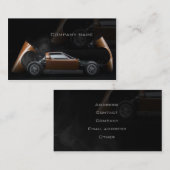 Stilvolle AutomobilVisitenkarte Visitenkarte (Vorne/Hinten)