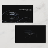 Stilvolle AutomobilVisitenkarte Visitenkarte (Vorne/Hinten)