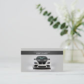 Stilvolle AutomobilVisitenkarte Visitenkarte (Stehend Vorderseite)