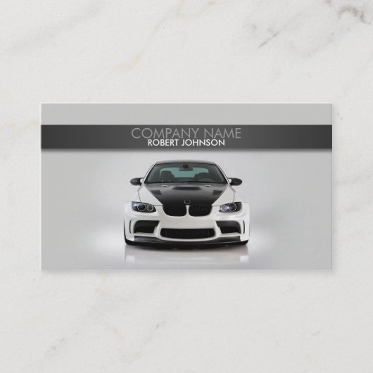 Stilvolle AutomobilVisitenkarte Visitenkarte (Vorderseite)