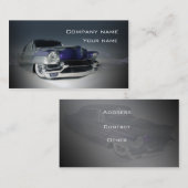 Stilvolle AutomobilVisitenkarte Visitenkarte (Vorne/Hinten)