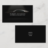 Stilvolle AutomobilVisitenkarte Visitenkarte (Vorne/Hinten)