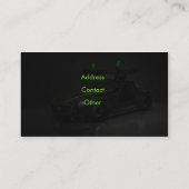 Stilvolle AutomobilVisitenkarte Visitenkarte (Rückseite)