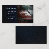 Stilvolle AutomobilVisitenkarte Visitenkarte (Vorne/Hinten)