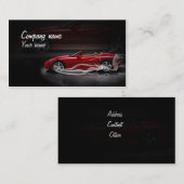 Stilvolle AutomobilVisitenkarte Visitenkarte (Vorne/Hinten)