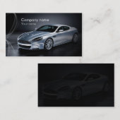 Stilvolle AutomobilVisitenkarte Visitenkarte (Vorne/Hinten)
