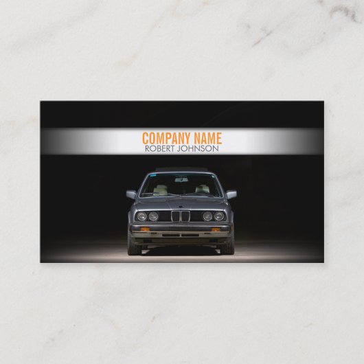 Stilvolle AutomobilVisitenkarte Visitenkarte (Vorderseite)